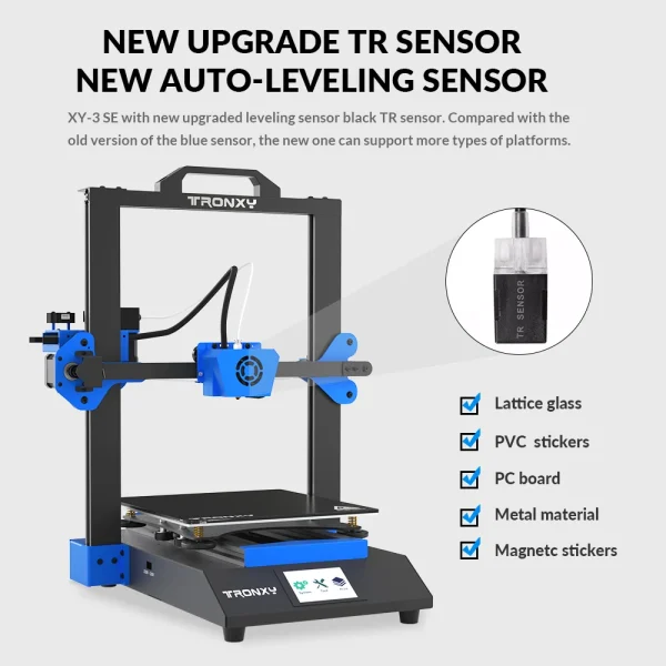 Tronxy XY-3 SE 3-in-1 3D Printer – High Precision with Dual Extruder, Laser Engraving, Ultra Silent Mainboard - Image 3