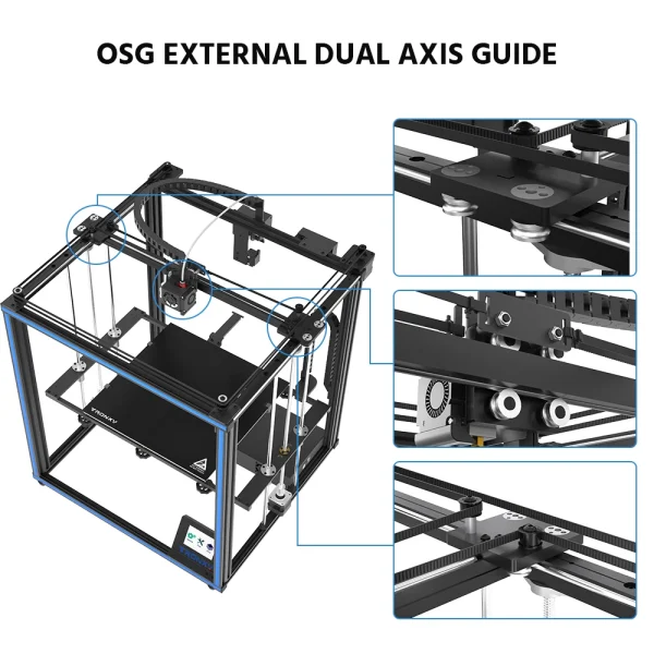 Tronxy X5SA 400 PRO 3D Printer – Large Format High-Precision DIY FDM Printer - Image 4