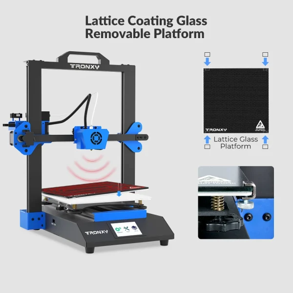 Tronxy XY-3 SE 3-in-1 3D Printer – High Precision with Dual Extruder, Laser Engraving, Ultra Silent Mainboard - Image 4