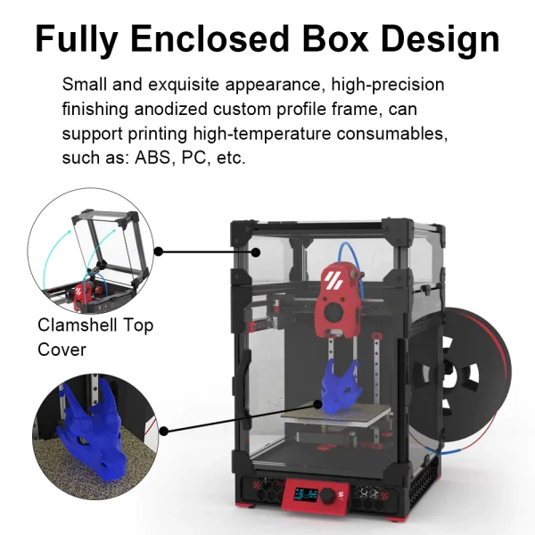 FYSETC Voron 0.2 R1 V1.1 Pro CoreXY 3D Printer – Upgraded Kit with Catalyst V2.0 & M36 Motherboard - Image 3