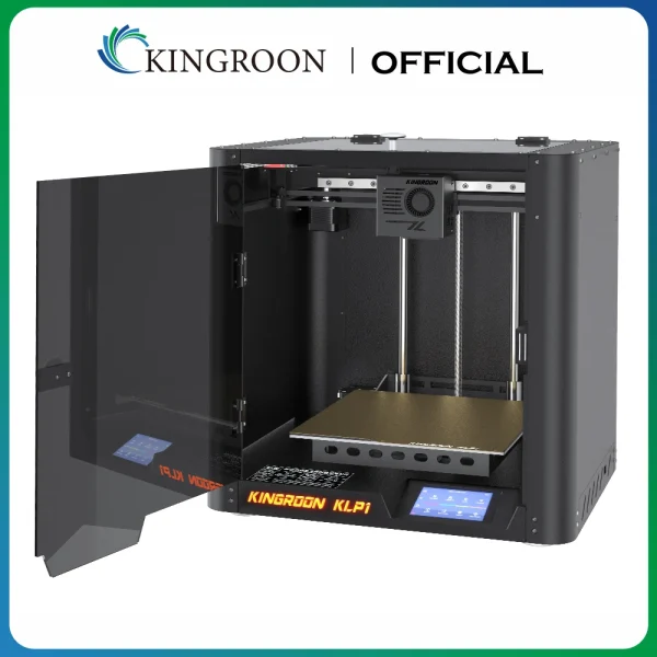 KINGROON KLP1 230 Fastest FDM 3D Printer Max 500mm/s Printing Speed CoreXY 3.5" Touch Screen Dual Gear Extruder 3dprinter