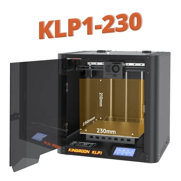 KINGROON KLP1 230 Fastest FDM 3D Printer Max 500mm/s Printing Speed CoreXY 3.5" Touch Screen Dual Gear Extruder 3dprinter - Image 8