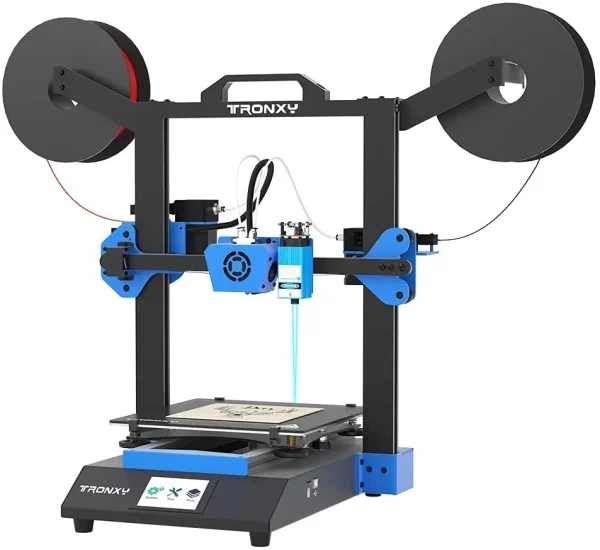 Tronxy XY-3 SE 3-in-1 3D Printer – High Precision with Dual Extruder, Laser Engraving, Ultra Silent Mainboard