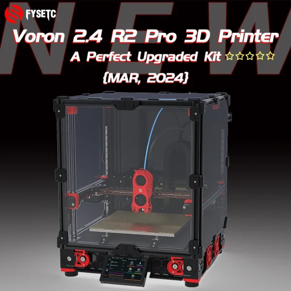 FYSETC Voron 2.4 R2 Pro CoreXY 3D Printer – Upgraded Version with CNC TAP