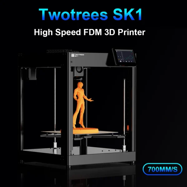 Twotrees SK1 3D Printer – CoreXY High-Speed 3D Printer with Klipper, 700mm/s, and Auto Leveling - Image 2